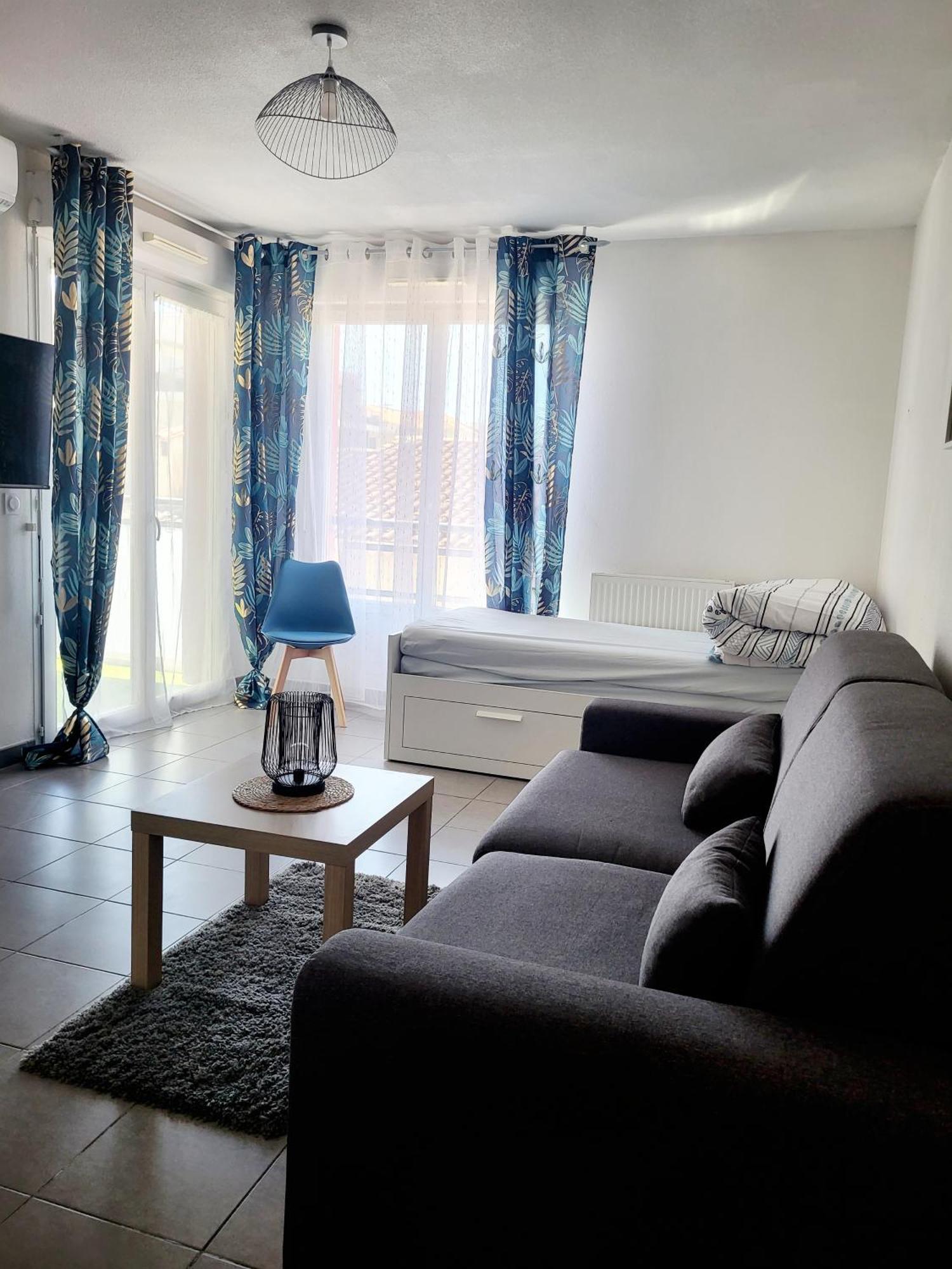 Beau Studio, Terrasse, Proche Tramway Appartement *